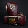 Superare Fight Goods Superare S40 Velcro Gloves - Maroon/Cream SUPERARE ITALY