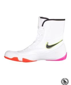 Nike Machomai SE Boxing Shoes - White/Bright Crimson TRAINING GEAR