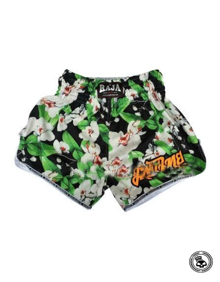 TRAINING GEAR Raja Muay Thai Shorts - Flower 3 TRAINING GEAR Raja Muay Thai Shorts - Flower