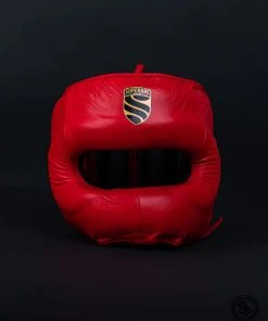 Superare Fight Goods Superare S430 Full Face Headgear - Rosso
