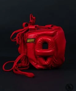 Superare Fight Goods Superare S430 Full Face Headgear - Rosso