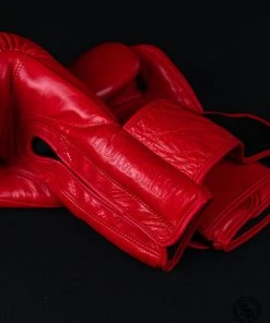 Superare Fight Goods SUPERARE ITALY Superare S40 Velcro Gloves - Rosso