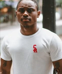 Superare Fight Goods CLOTHING Superare Locally Respected Shirt - White/Red