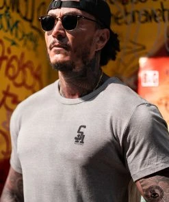 Superare Fight Goods Superare Locally Respected Shirt - Grey