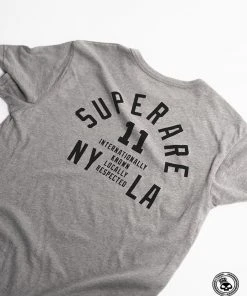 Superare Fight Goods Superare Locally Respected Shirt - Grey