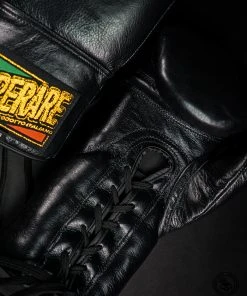 Superare Fight Goods Superare S40 Lace Up Gloves - Black SUPERARE ITALY