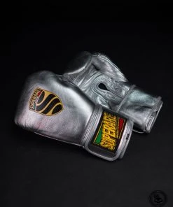 Superare Fight Goods Superare S40 Velcro Gloves - Silver SUPERARE ITALY 7 Superare Fight Goods Superare S40 Velcro Gloves - Silver SUPERARE ITALY