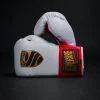 Superare Fight Goods Superare S458 Lace Up Pro Fight Gloves - White/Red (HORSE HAIR) 1 Superare Fight Goods Superare S458 Lace Up Pro Fight Gloves - White/Red (HORSE HAIR)