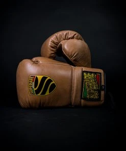 Superare Fight Goods SUPERARE ITALY Superare S50 Lace Up Gloves - Espresso
