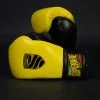 Superare Fight Goods Superare S50 Lace Up Gloves - Yellow/Black 1 Superare Fight Goods Superare S50 Lace Up Gloves - Yellow/Black