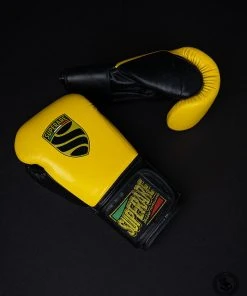 Superare Fight Goods Superare S50 Velcro Gloves - Yellow/Black