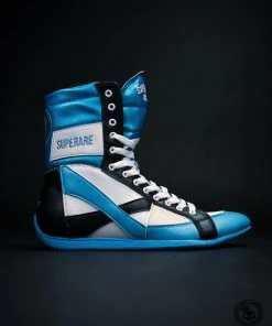 Superare Fight Goods Superare Boxing Shoes - Blue/White/Black