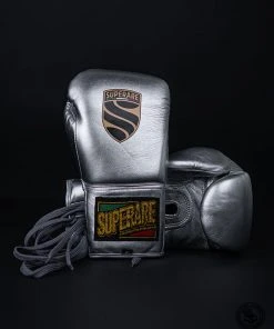 Superare Fight Goods Superare S40 Lace Up Gloves - Silver