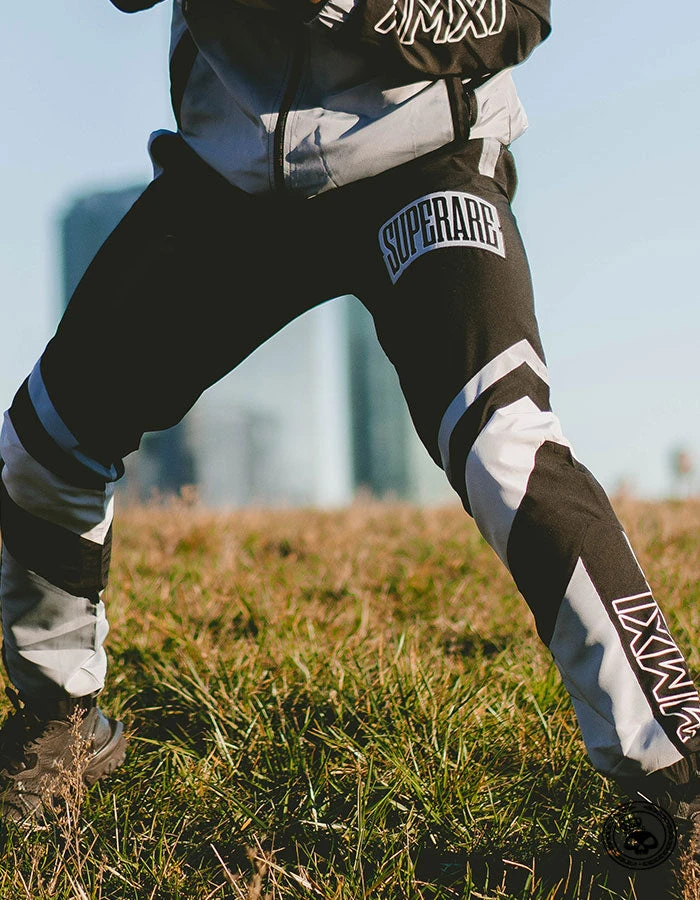 Superare Fight Goods SUPERARE ATHLETICS Superare Finisher Track Pants - Black/Grey 4 Superare Fight Goods SUPERARE ATHLETICS Superare Finisher Track Pants - Black/Grey