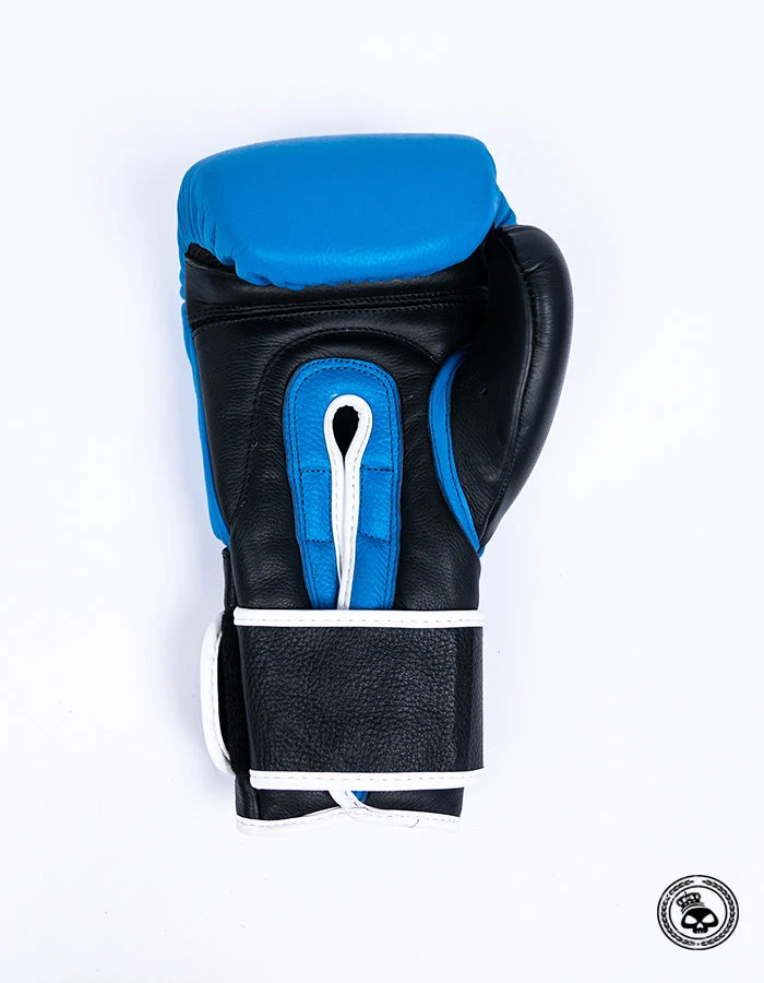 Superare Fight Goods Superare One Series "SuperGel" Velcro Gloves - Blue/Black 4 Superare Fight Goods Superare One Series "SuperGel" Velcro Gloves - Blue/Black