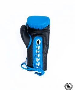 Superare Fight Goods Superare One Series "SuperGel" Lace Up Gloves - Blue/Black 9 Superare Fight Goods Superare One Series