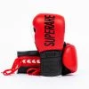 Superare Fight Goods Superare One Series "SuperGel" Lace Up Gloves - Red/Black