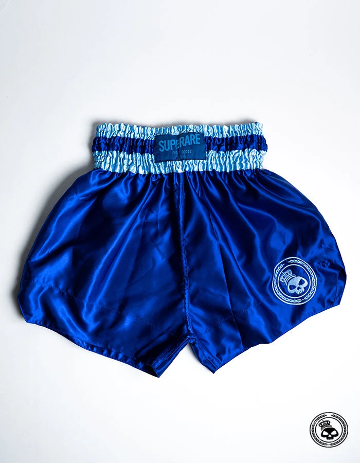 Superare Fight Goods Superare One Series Muay Thai Shorts - Royal Blue/Sky TRAINING GEAR 3 Superare Fight Goods Superare One Series Muay Thai Shorts - Royal Blue/Sky TRAINING GEAR