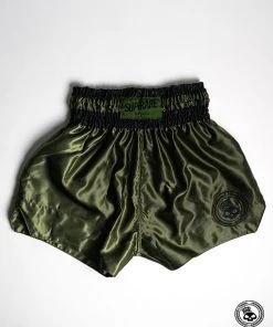 Superare Fight Goods TRAINING GEAR Superare One Series Muay Thai Shorts - Khaki/Black