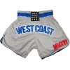 West Coast Muay Thai TRAINING GEAR WCMT Dodger Muay Thai Shorts
