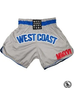 West Coast Muay Thai TRAINING GEAR WCMT Dodger Muay Thai Shorts