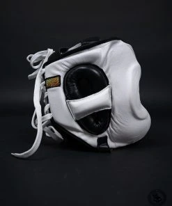 Superare Fight Goods Superare S430 Full Face Headgear - White/Black SUPERARE ITALY