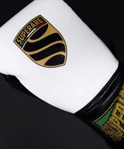 Superare Fight Goods Superare S40 Lace Up Gloves - White/Black