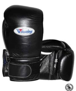 Winning Velcro Gloves - Black