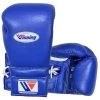 Winning Lace Up Gloves - Blue 1 Winning Lace Up Gloves - Blue