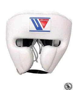 WINNING BOXING Winning Cheek Headgear - White
