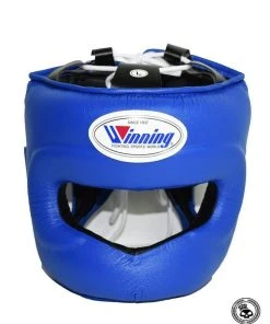 WINNING BOXING Winning Full Face Headgear - Blue