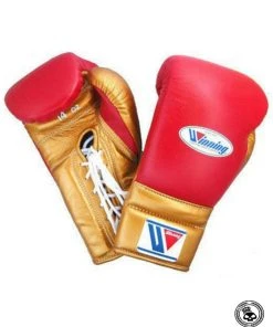 Winning Custom 14 Oz Lace Up Gloves