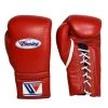 Winning Lace Up Gloves - Red 2 Winning Lace Up Gloves - Red