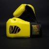 Superare Fight Goods SUPERARE ITALY Superare S458 Lace Up Pro Fight Gloves - Black/Yellow 2 Superare Fight Goods SUPERARE ITALY Superare S458 Lace Up Pro Fight Gloves - Black/Yellow