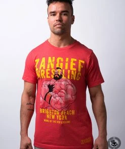 Superare Fight Goods Superare X Street Fighter Zangief Wrestling Shirt CLOTHING