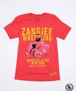 Superare Fight Goods Superare X Street Fighter Zangief Wrestling Shirt CLOTHING